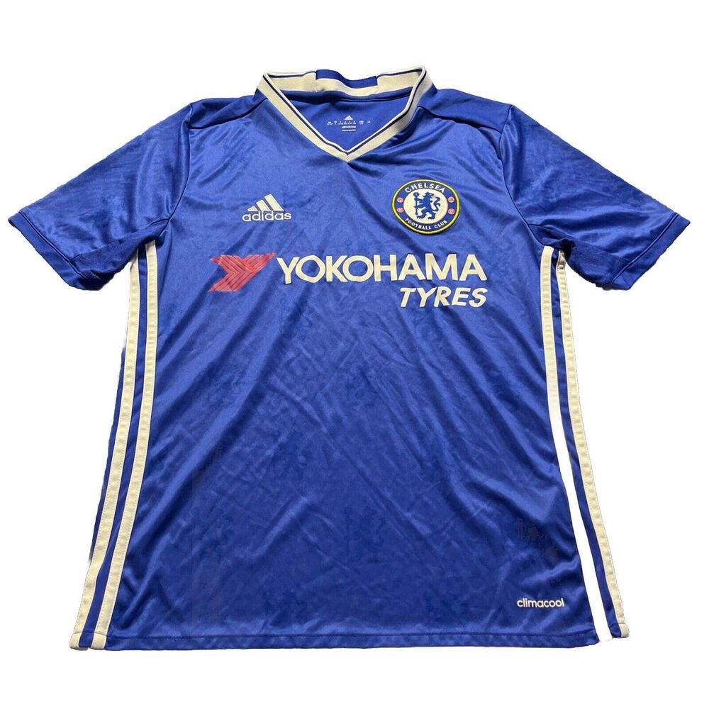 CHELSEA ENGLAND 2016/2017 HOME FOOTBALL SHIRT JERSEY YOUTH L